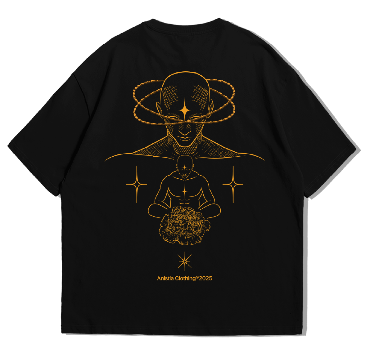 Camiseta Anistia Oversized - Meditação