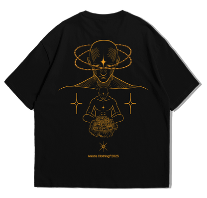 Camiseta Anistia Oversized - Meditação