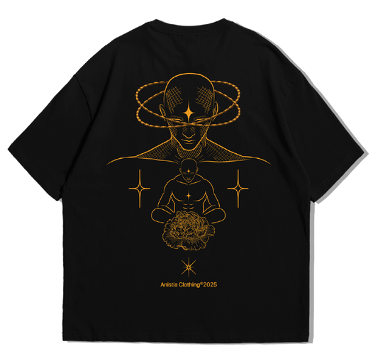 Camiseta Anistia Oversized - Meditação